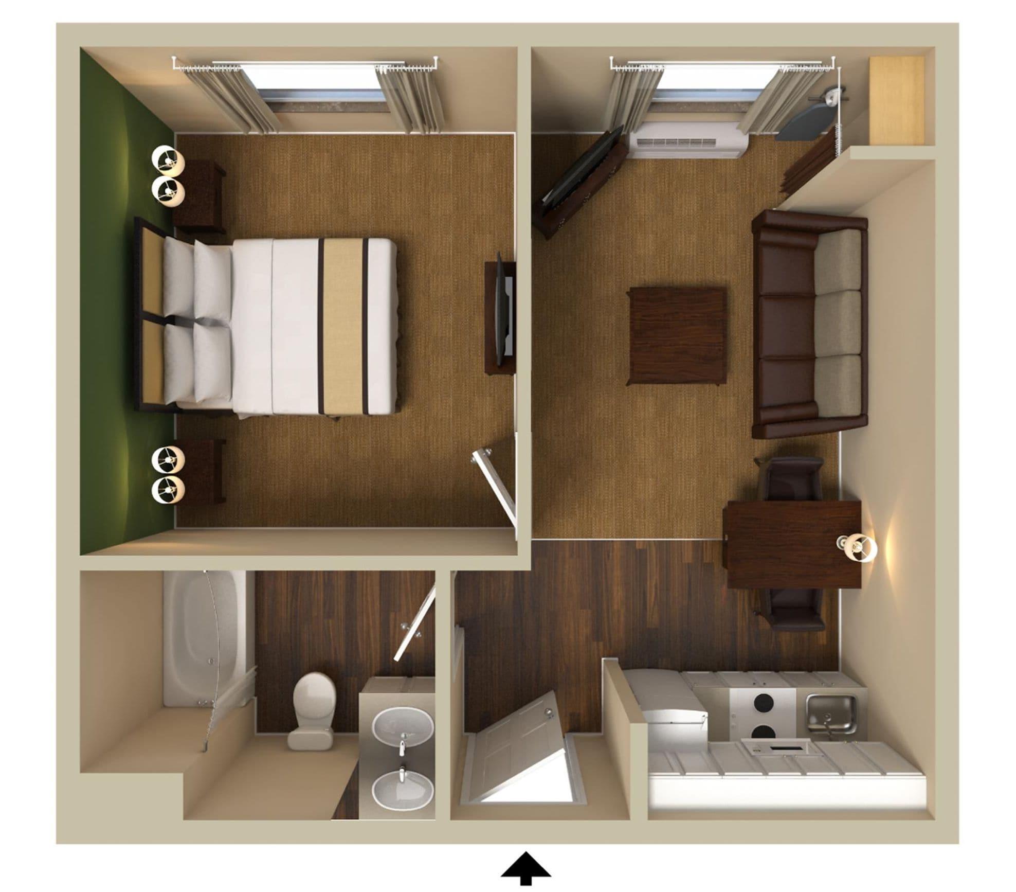 Extended Stay America Suites - Anchorage - Midtown Dış mekan fotoğraf